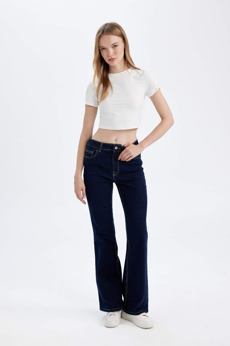 Mia High Waist Long Jeans