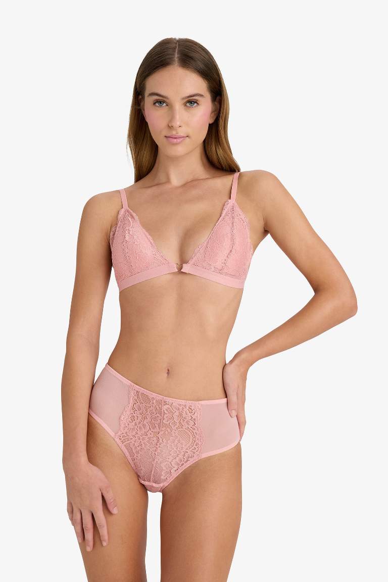 Fall in Love Dantel Detaylı Çıkarılabilir Pedli Bra