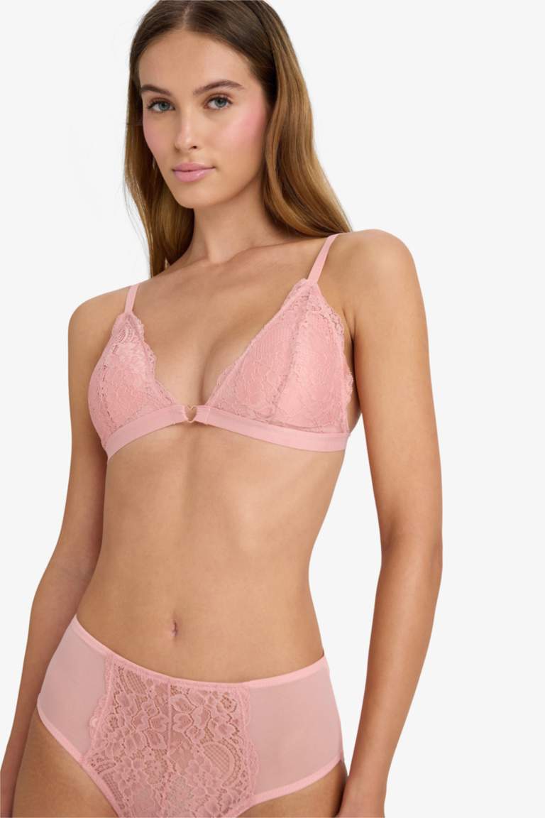 Fall in Love Dantel Detaylı Çıkarılabilir Pedli Bra