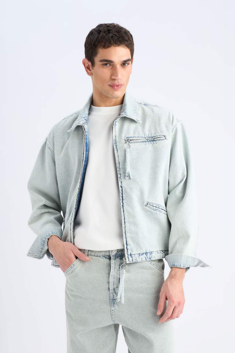 Relax Fit Jean Jacket