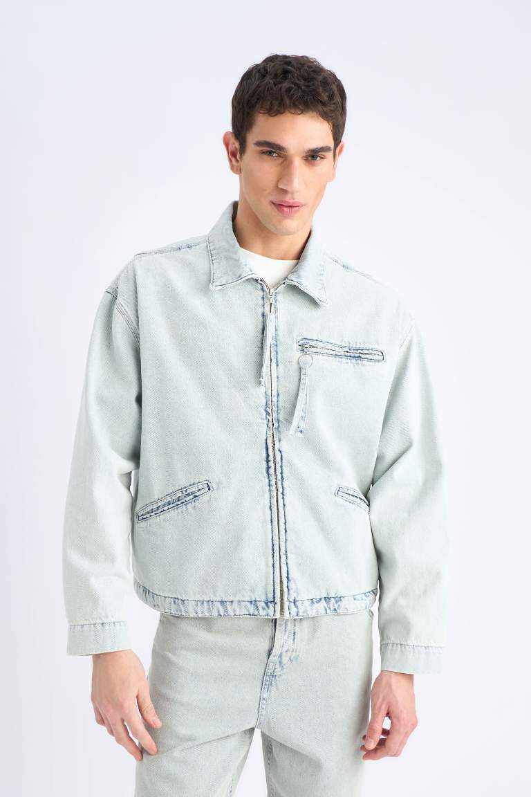 Relax Fit Jean Jacket