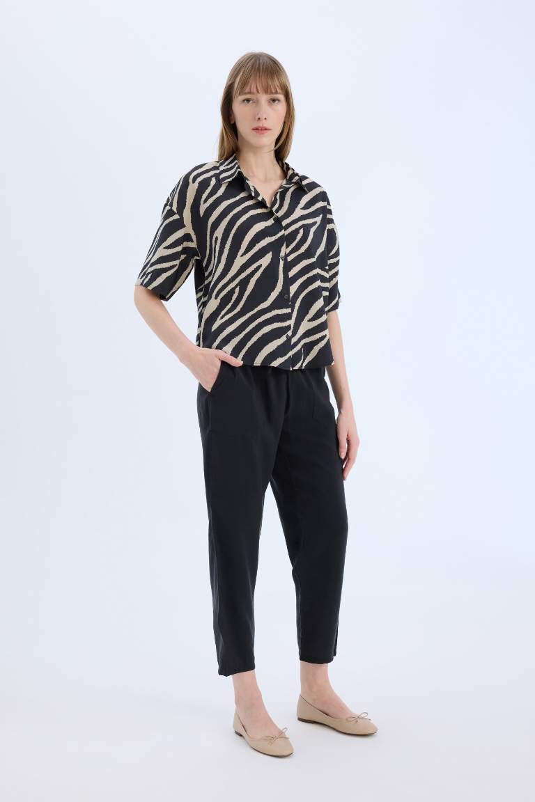 jogger Ankle Length With Pockets modal Trousers