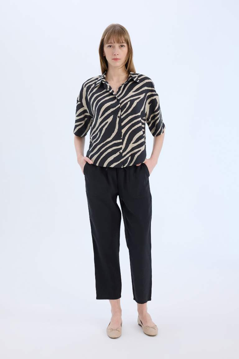 jogger Ankle Length With Pockets modal Trousers