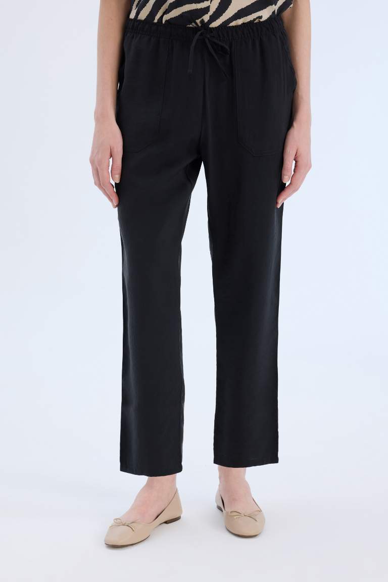 jogger Ankle Length With Pockets modal Trousers