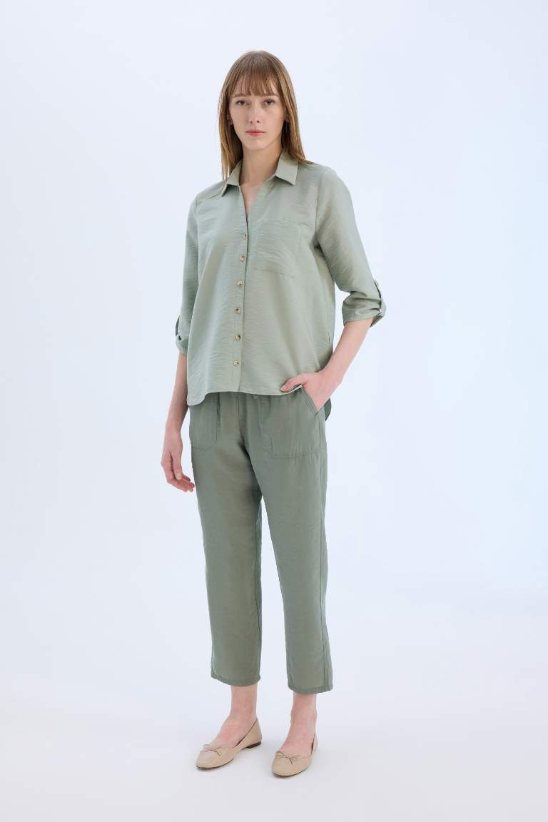 jogger Ankle Length With Pockets modal Trousers