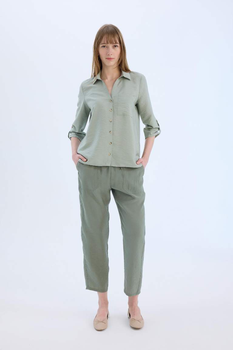 jogger Ankle Length With Pockets modal Trousers