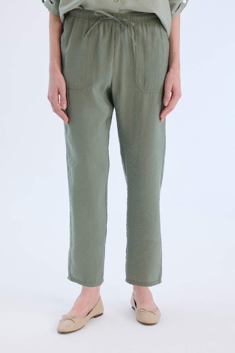 jogger Ankle Length With Pockets modal Trousers