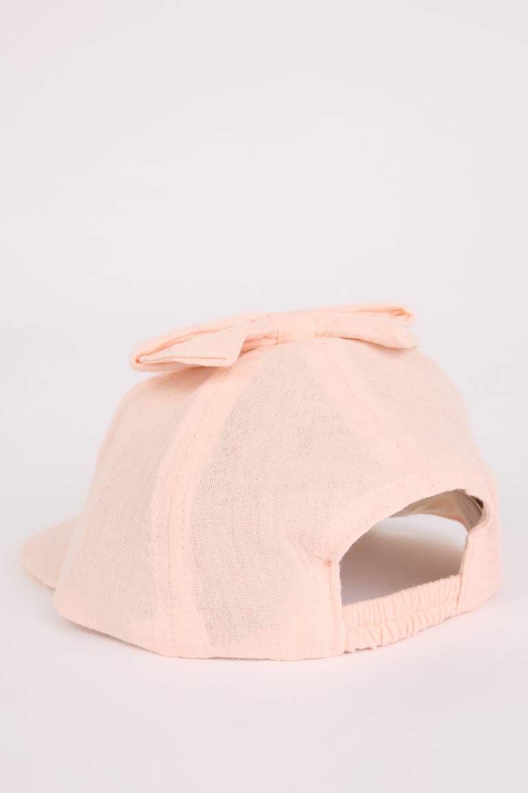 Baby Girl Muslin Cap