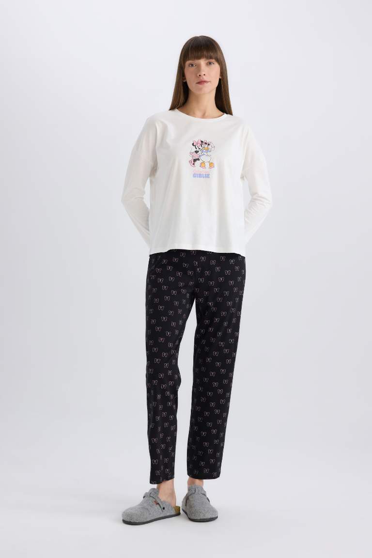 Pyjama Mickey Mouse Top à manches longues et pantalon à taille élastique de Fall in Love