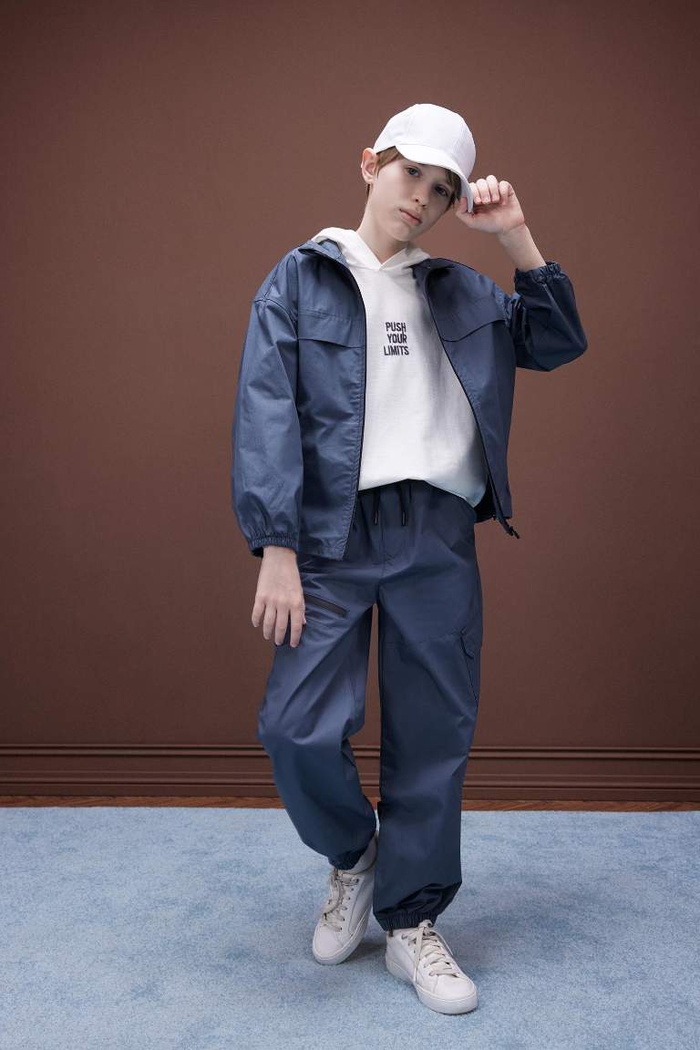 Boy Regular Fit Standard Leg Parachute Pants