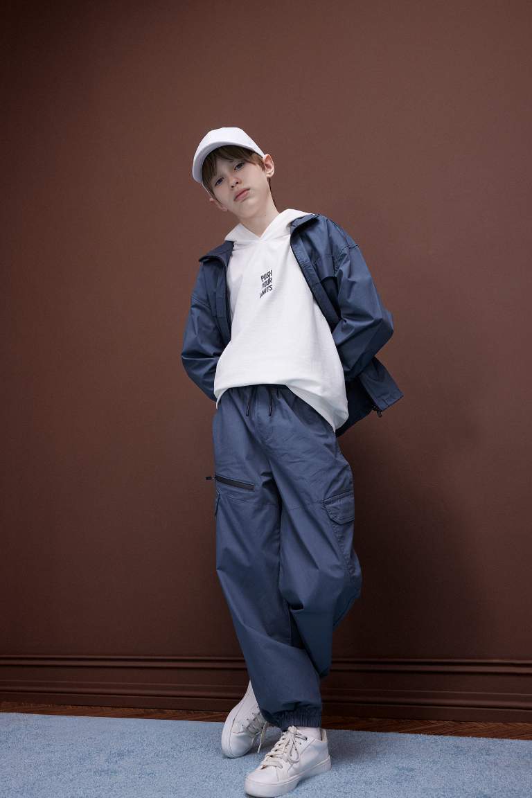 Boy Regular Fit Standard Leg Parachute Pants