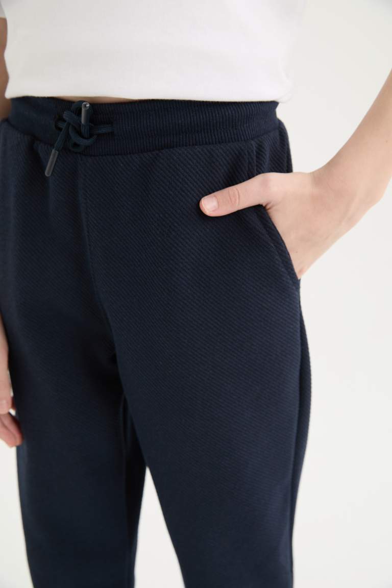 Boy Elastic Waist Basic Sweatpants