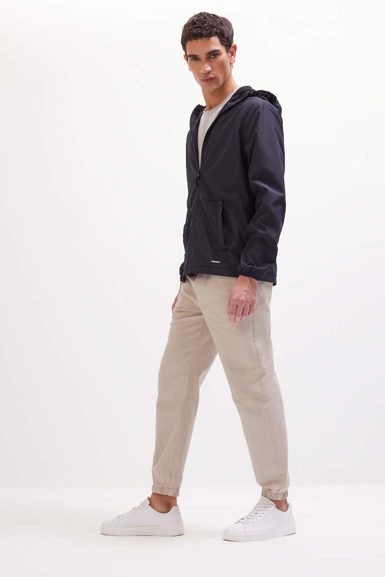 Slim Fit Gabardine Joggers