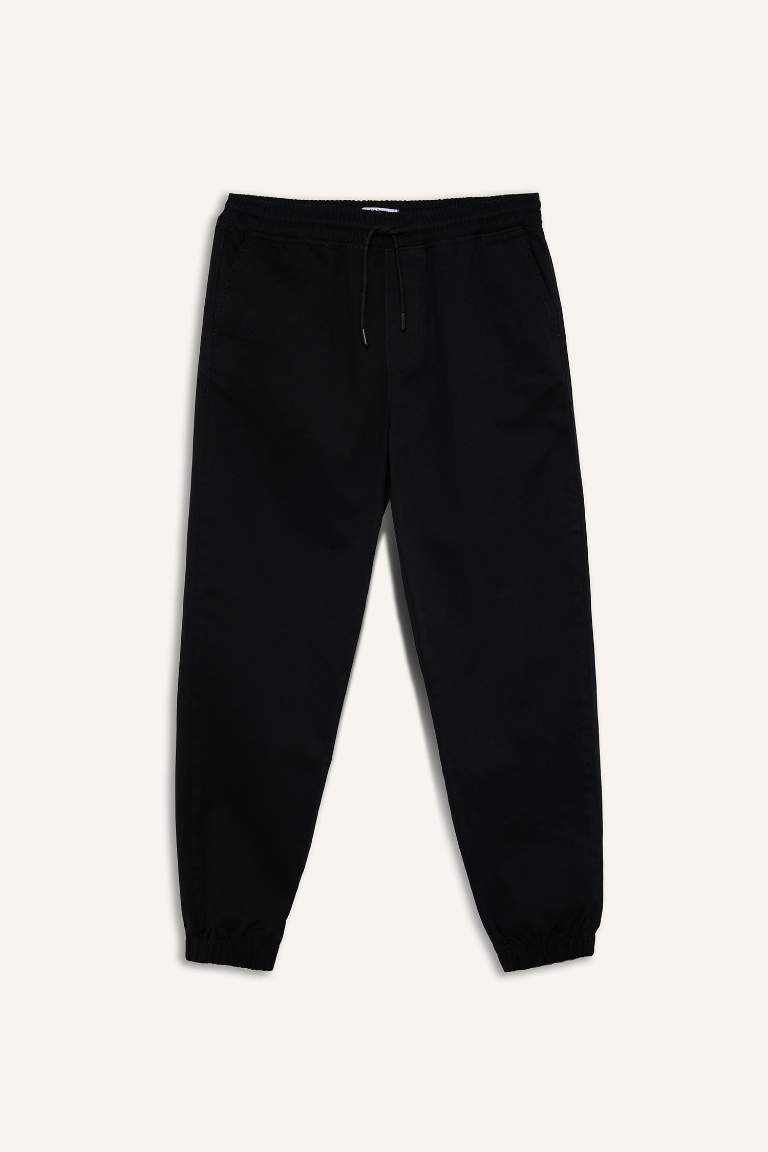 Jogger Slim Fit Gabardine Trousers