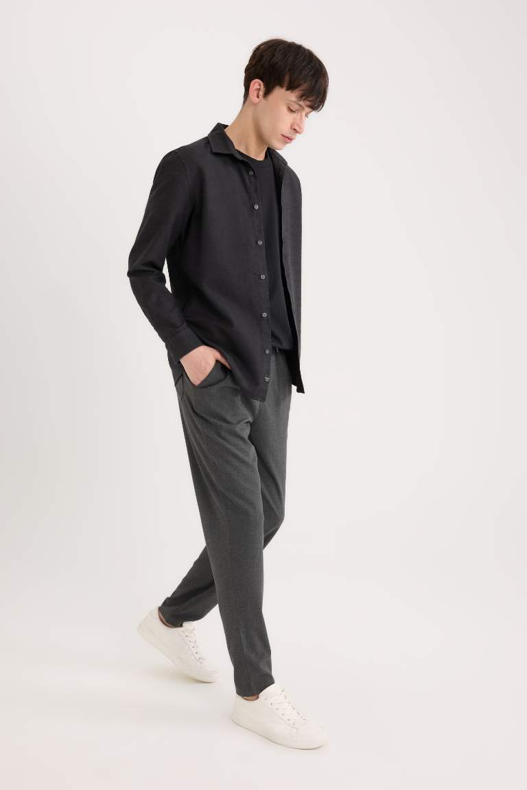 jogger Regular Hem Trousers