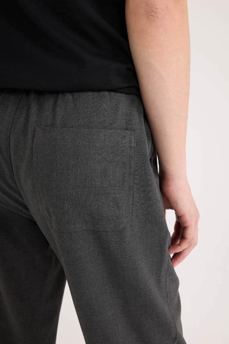 jogger Regular Hem Trousers