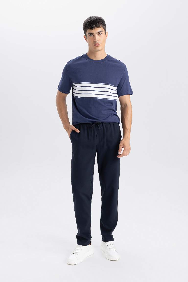 jogger Regular Hem Trousers