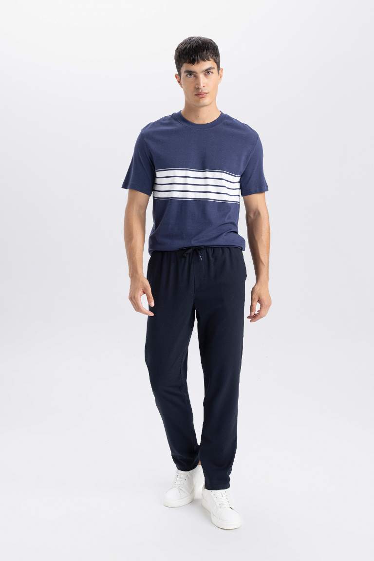 jogger Regular Hem Trousers