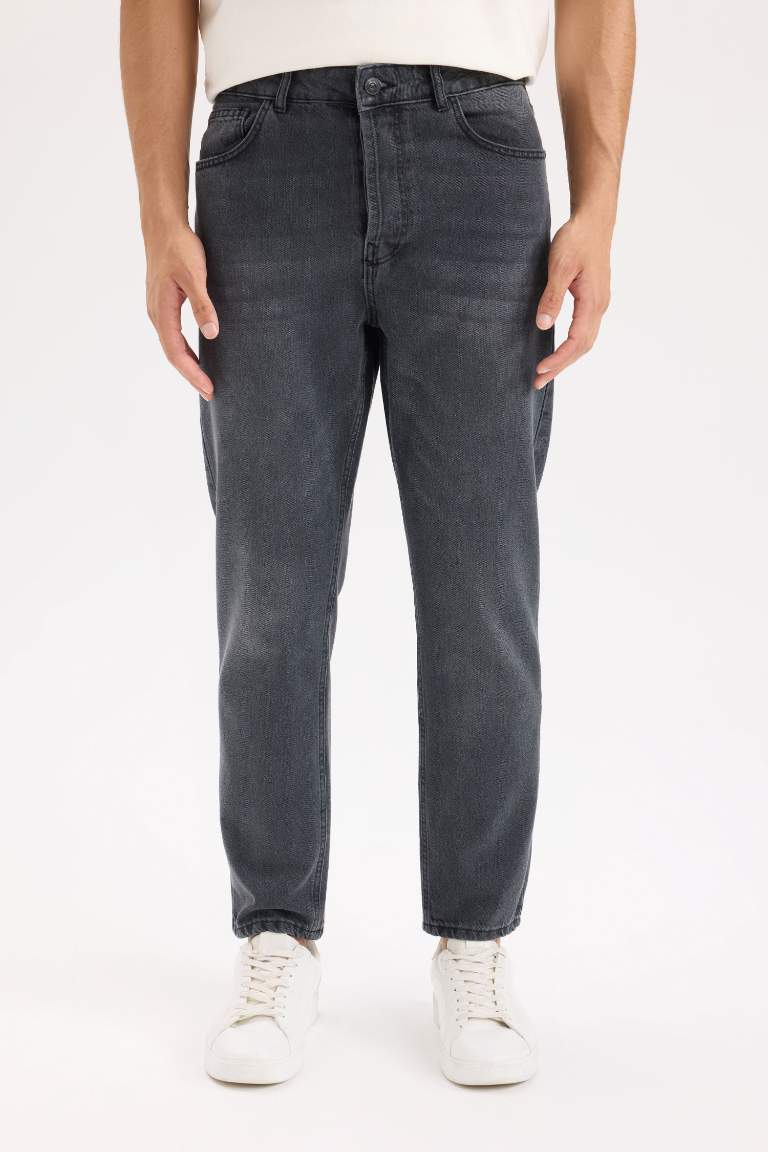 Pantalon Jean Slim Style des Années 90