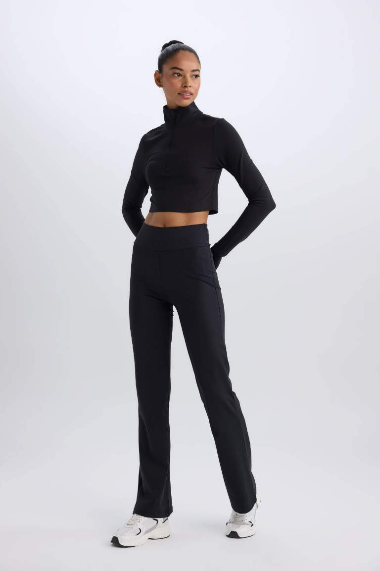 DeFactoFit Flare Fit Standard Length Trousers