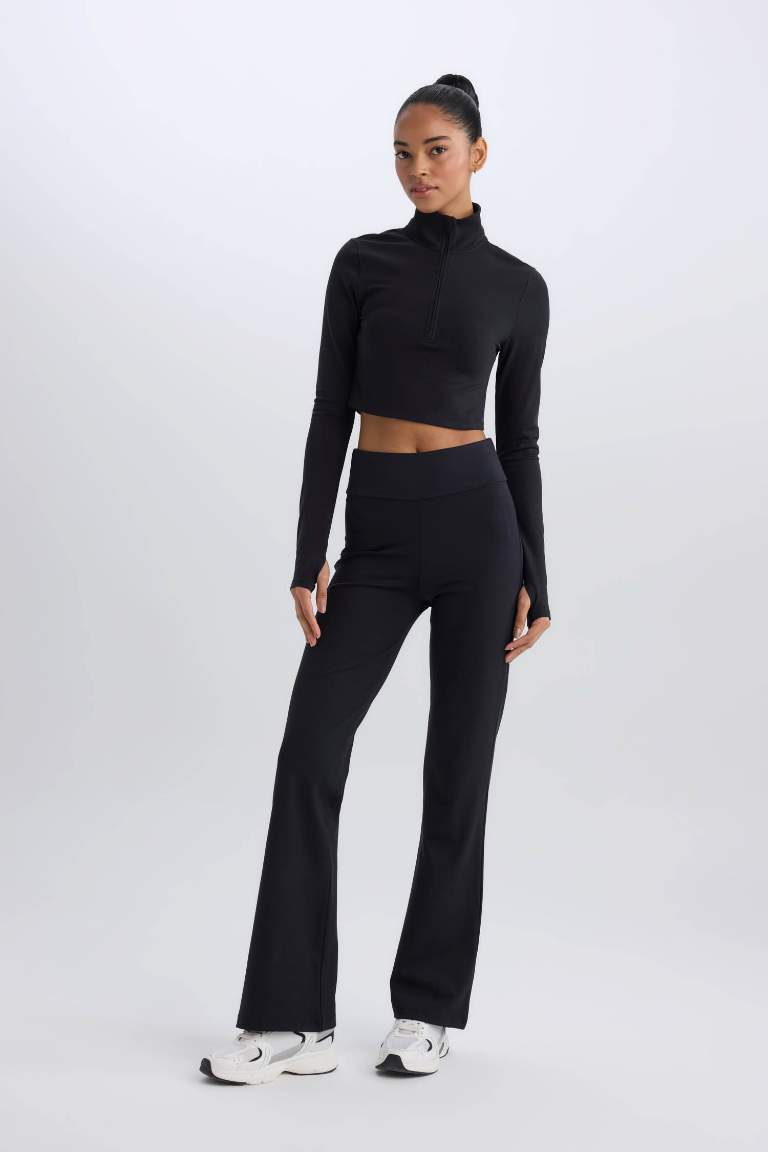 DeFactoFit Flare Fit Standard Length Trousers