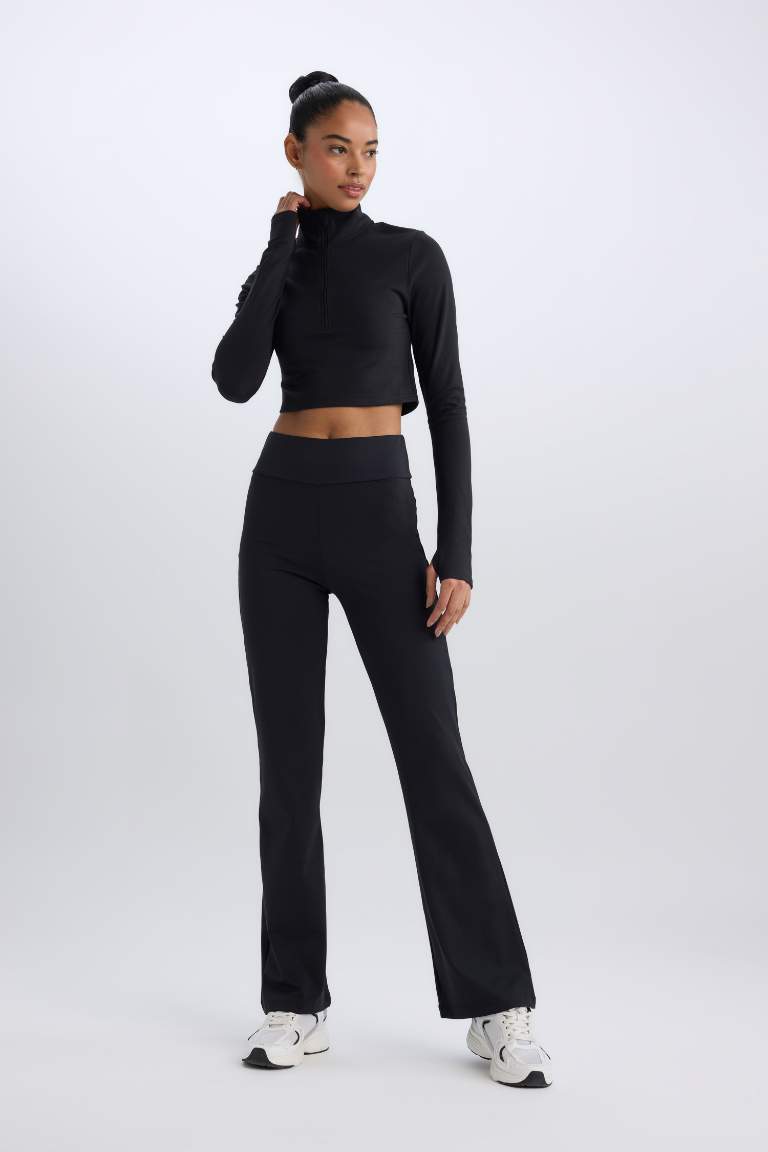 DeFactoFit Flare Fit Standard Length Trousers