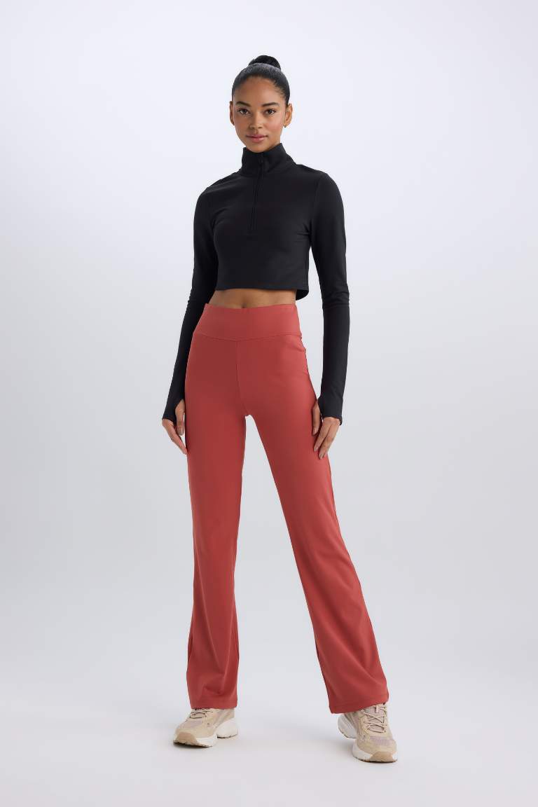 DeFactoFit Flare Fit Standard Length Trousers