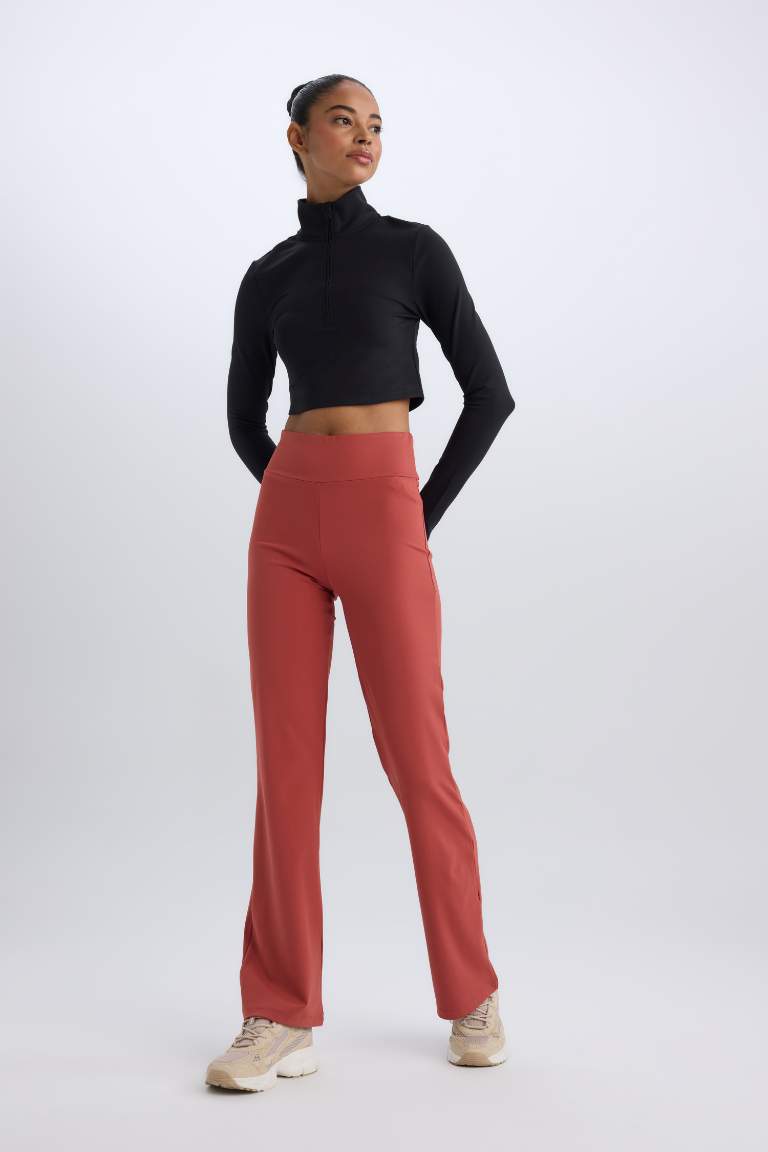 DeFactoFit Flare Fit Standard Length Trousers