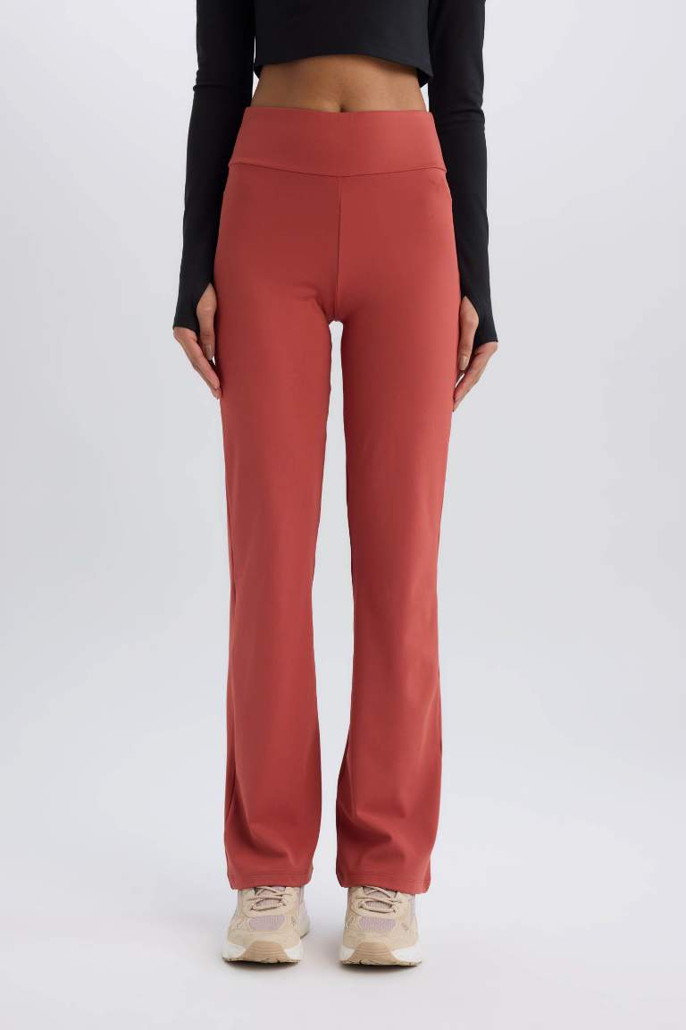 DeFactoFit Flare Fit Standard Length Trousers