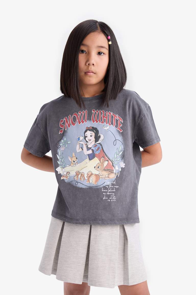 Girl Disney Princess Relax Fit Crew Neck T-Shirt