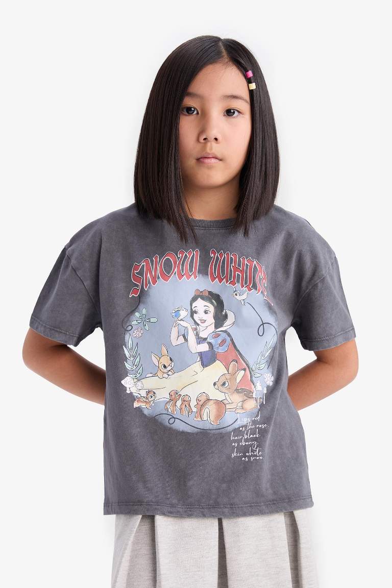 Girl Disney Princess Relax Fit Crew Neck T-Shirt