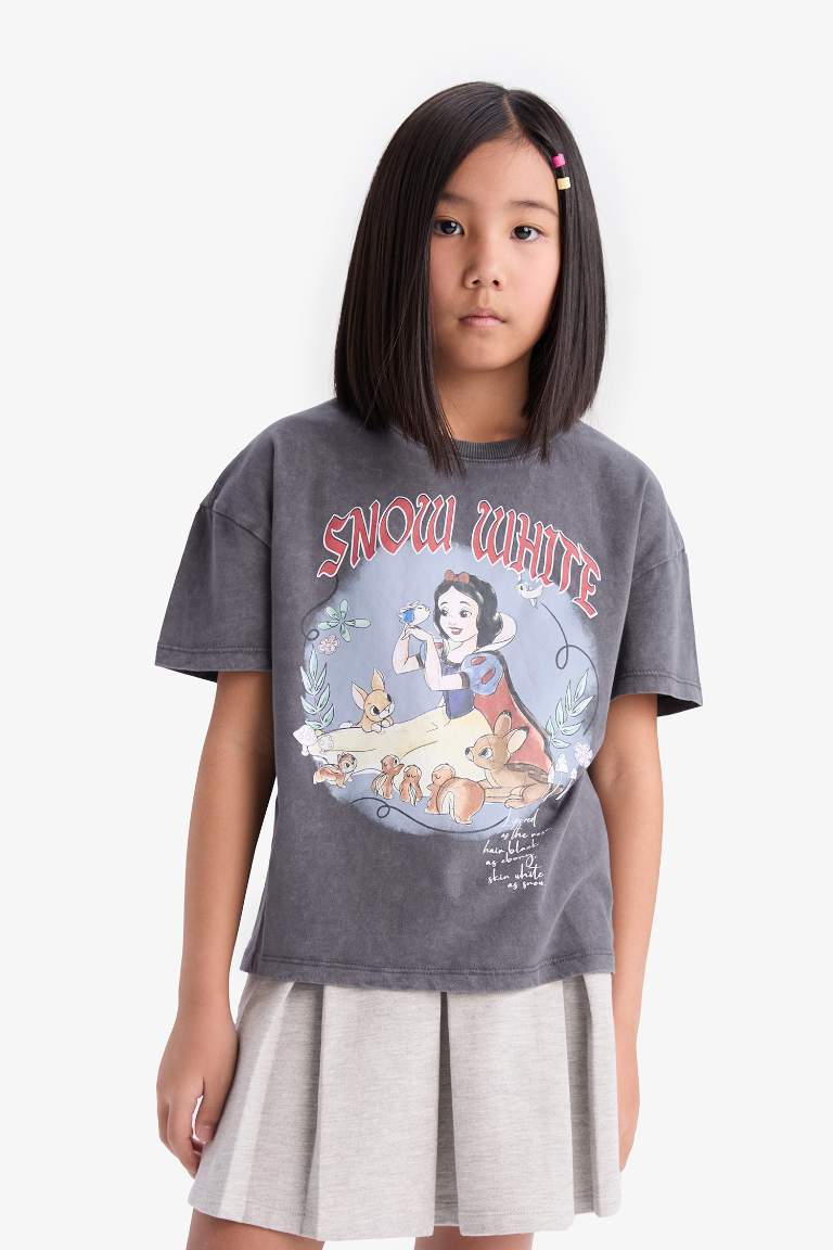 Girl Disney Princess Relax Fit Crew Neck T-Shirt