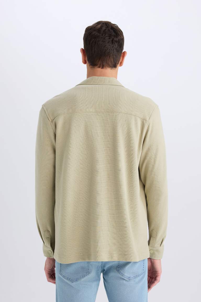 Regular Fit Basic Long Sleeve Shirt