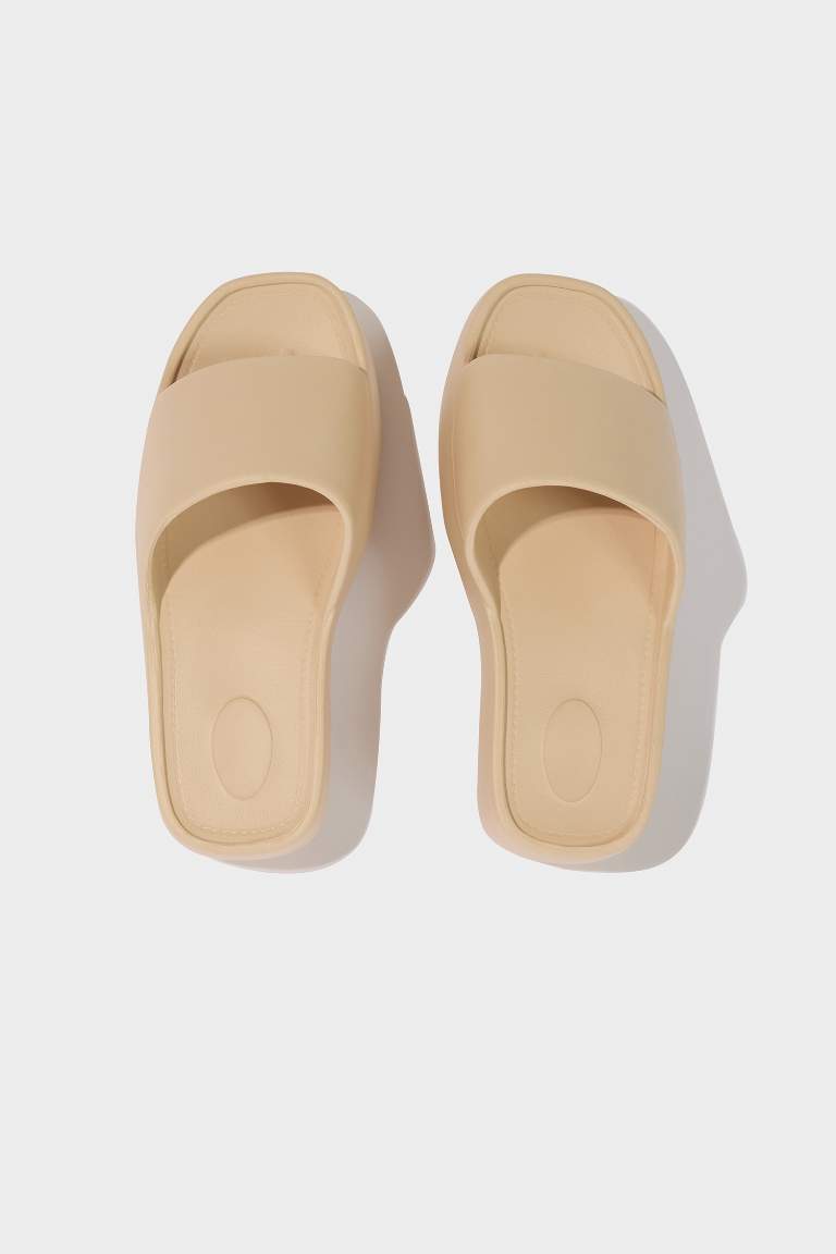 Woman Flat Sole Eva Slippers