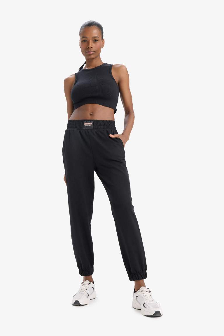 DeFactoFit Standart Fit Jogger Paça Standart Boy İnce Sporcu Eşofman Altı