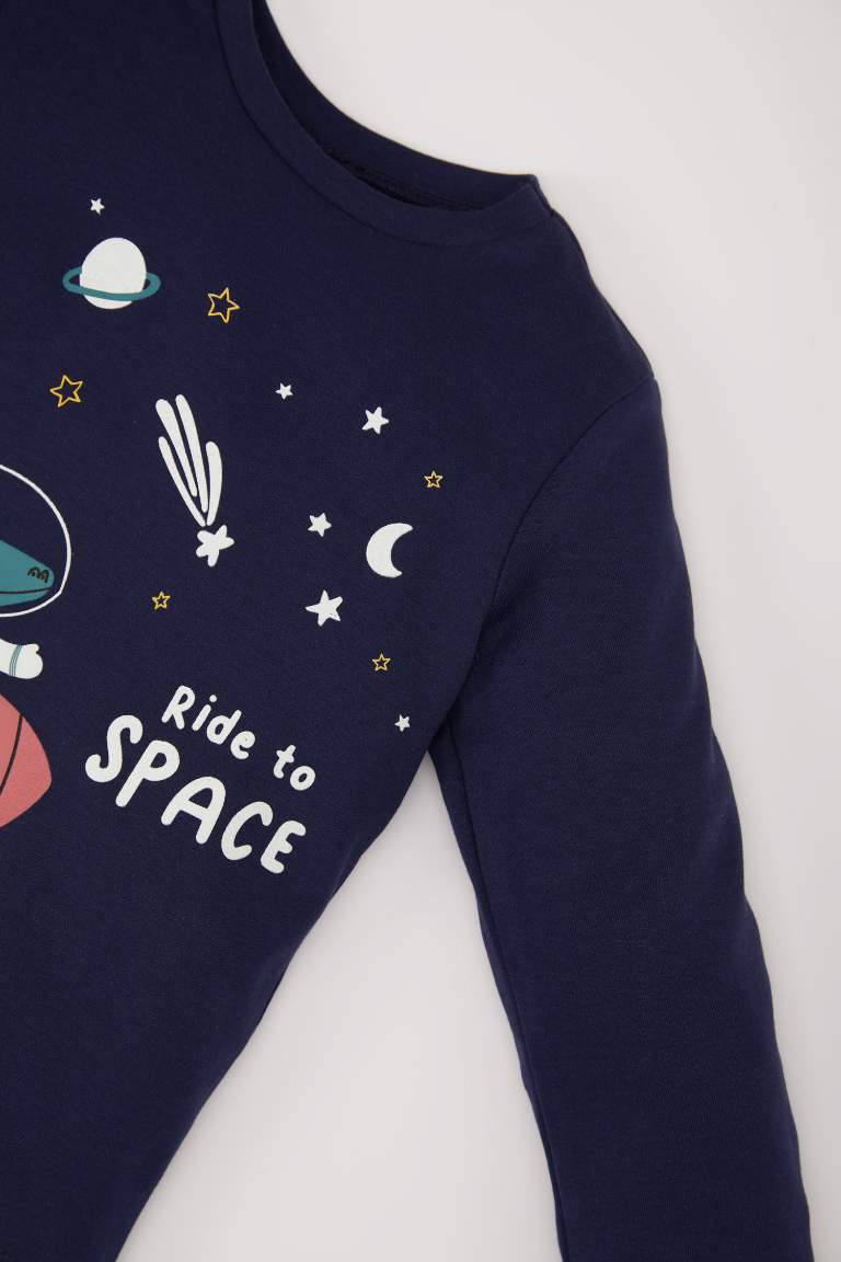 Ensemble Pyjama imprimé espace pour bébé garçon