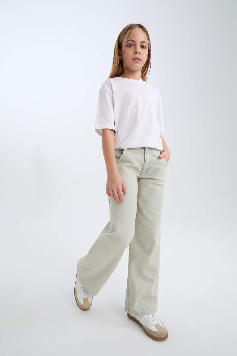 Girl Wide Leg Jeans