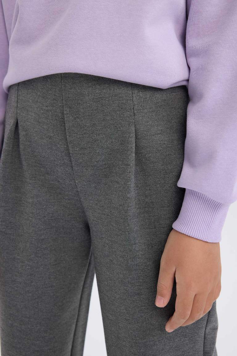 Pantalon Jogging imprimé à taille élastique pour Fille