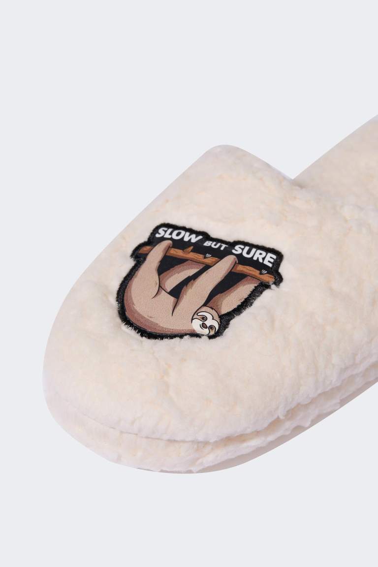 Woman Flat Sole Home Slipper