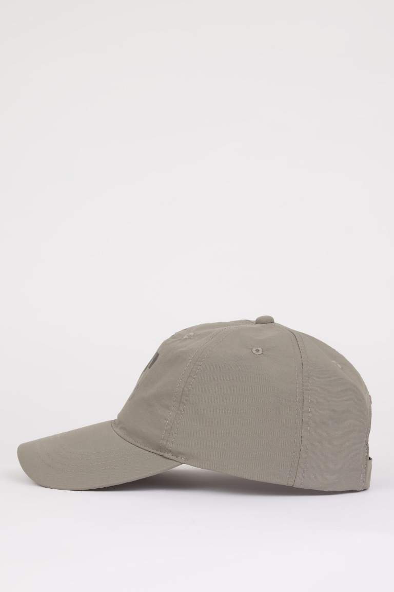 Casquette de baseball avec étiquette imprimée pour homme