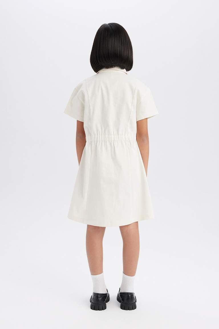 Gabardine Woven Dress