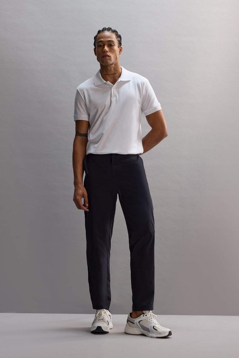Тканые спортивные брюки DeFactoFit Slim Fit с узкими и стандартными штанинами
