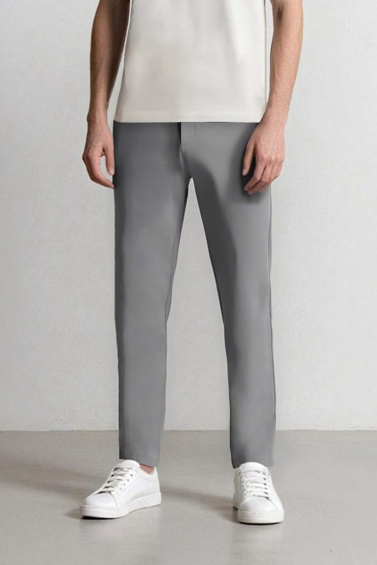 DeFactoFit Slim Fit Dar Kesim Standart Paça Esnek Multifonksiyonel Dokuma Sporcu Pantolon
