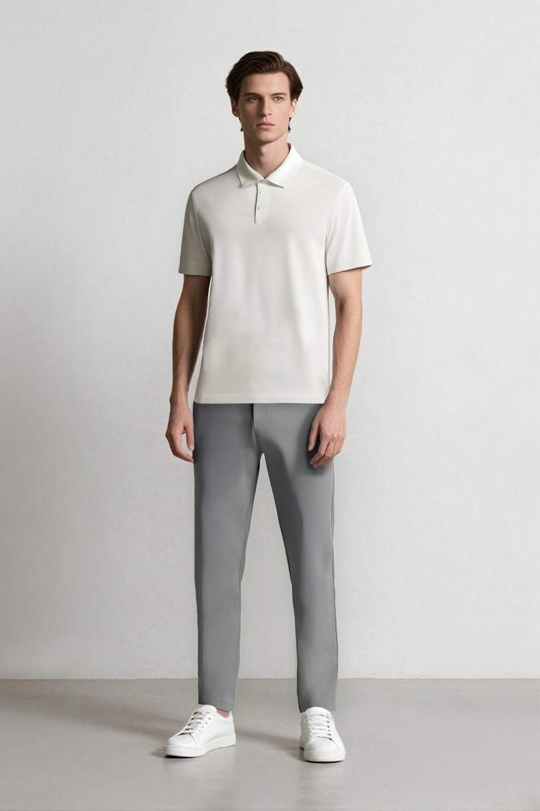 DeFactoFit Slim Fit Dar Kesim Standart Paça Esnek Multifonksiyonel Dokuma Sporcu Pantolon