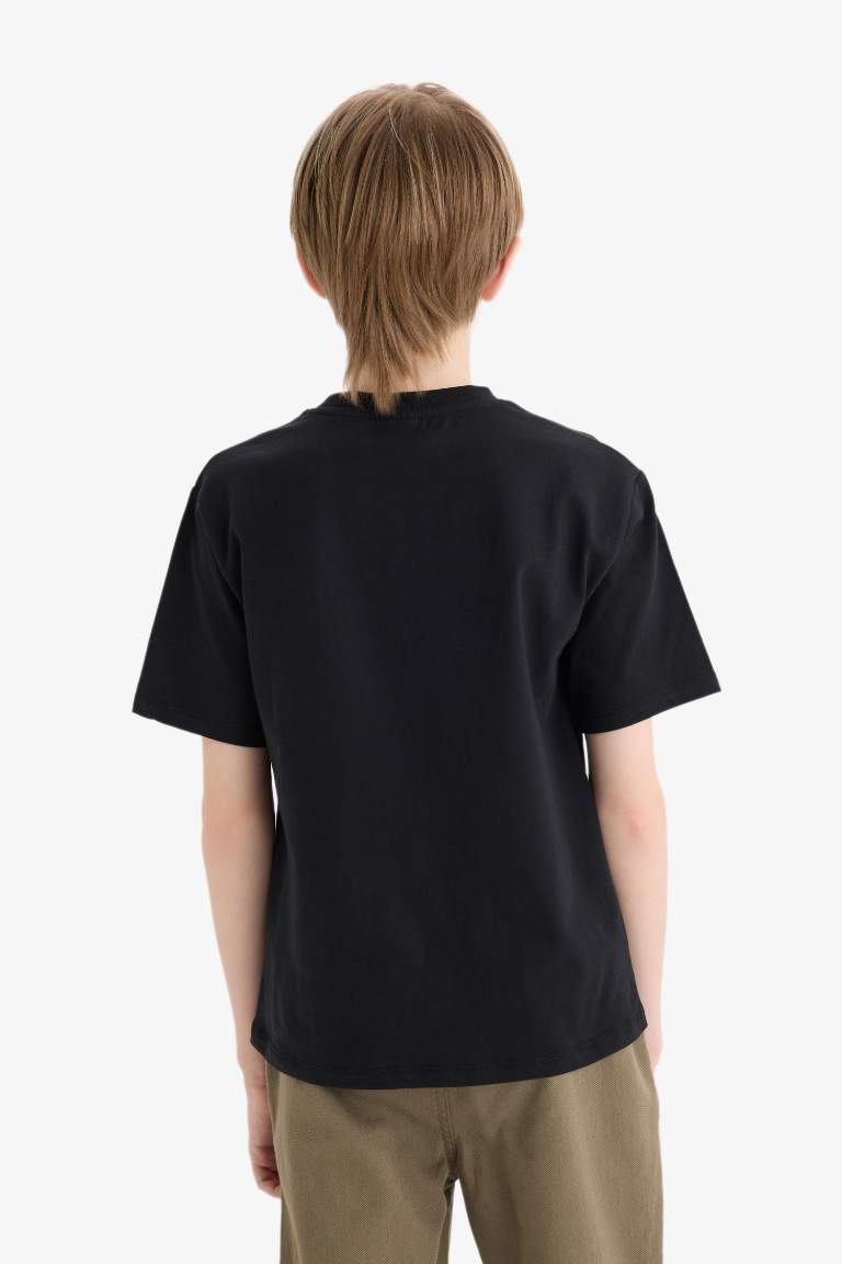 Boy New Regular Fit Crew Neck Short Sleeve T-Shirt