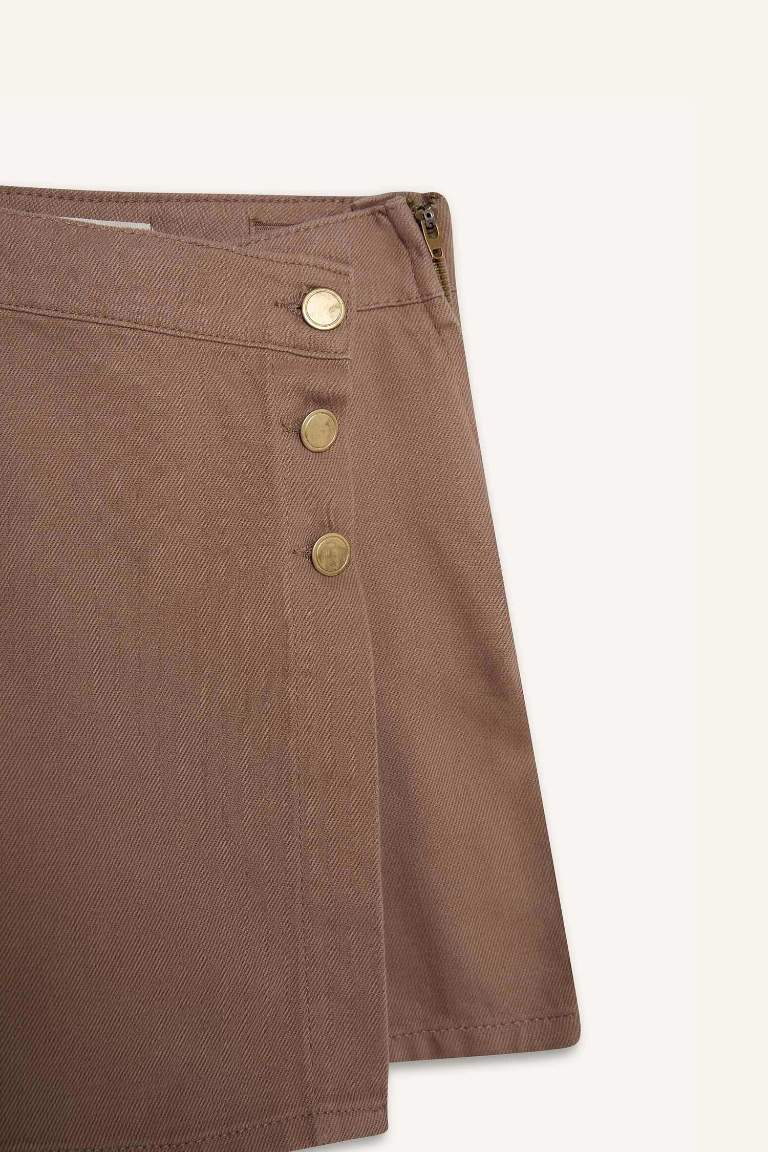 Girl Gabardine Skirt