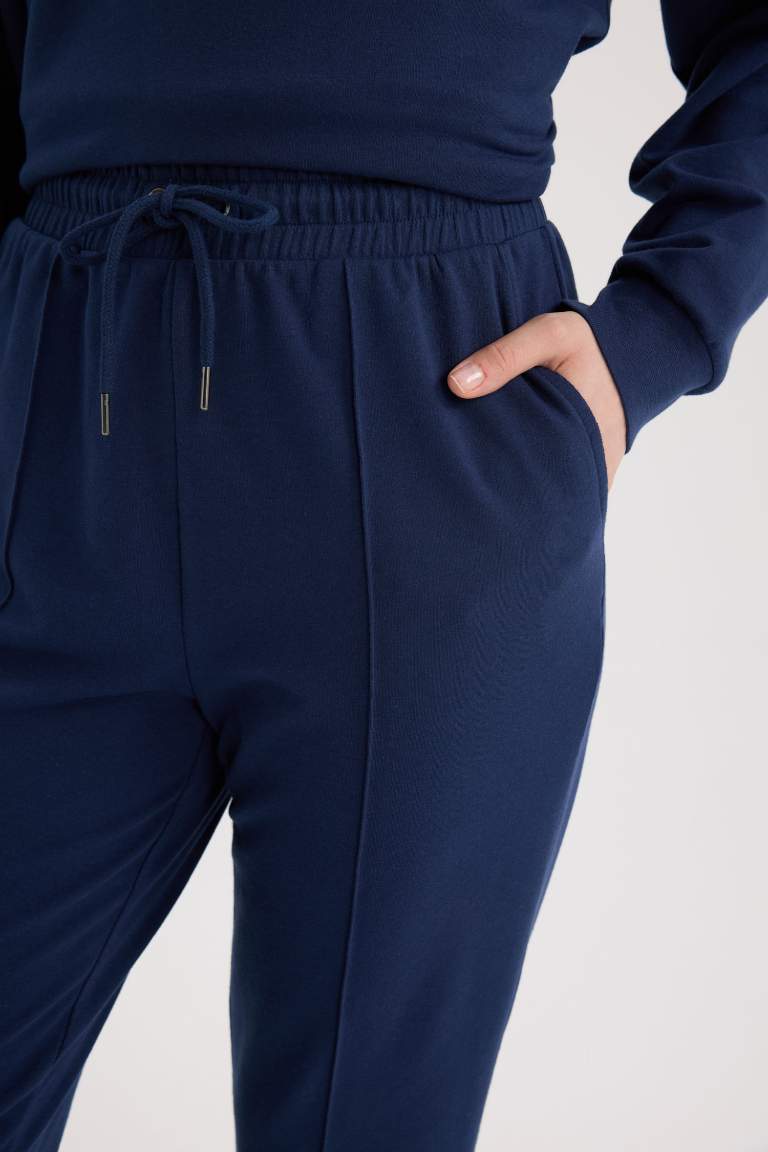 Harem Thin Sweatshirt Fabric Trousers