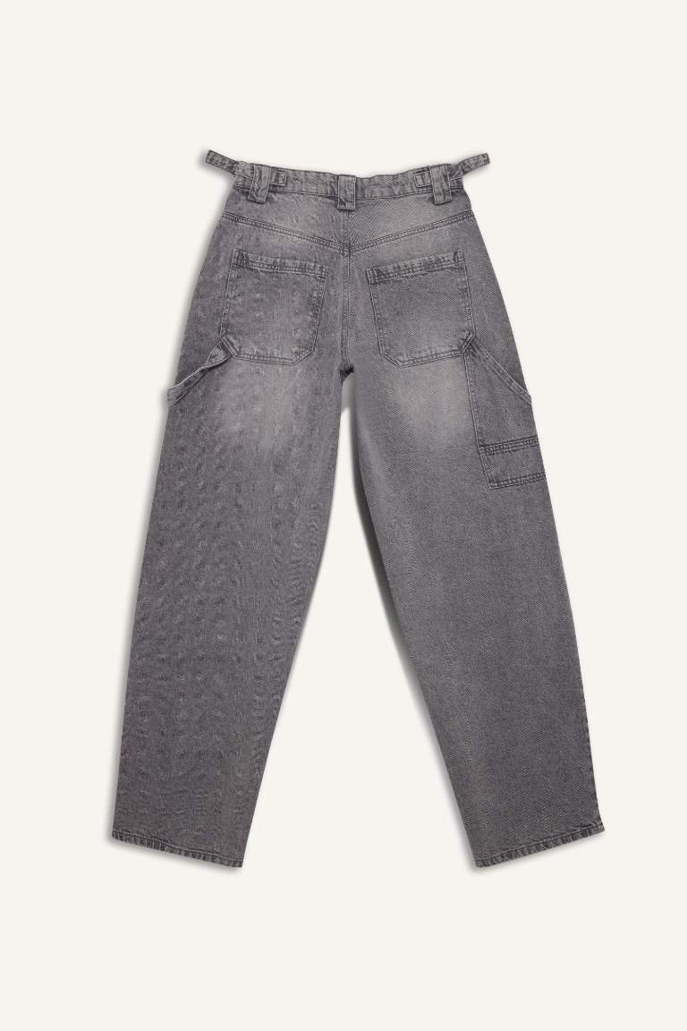 Baggy Fit Denim Trousers