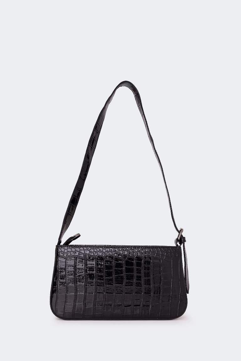 Woman Faux Leather Shoulder Bag