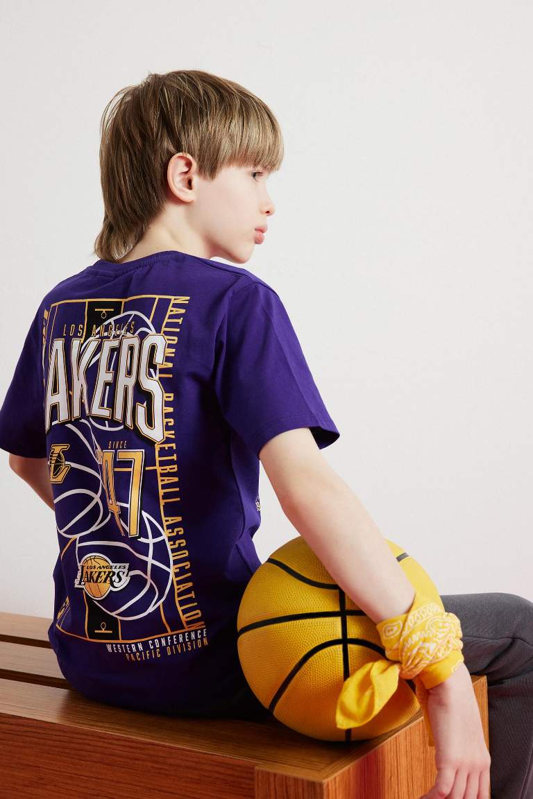 T-shirt NBA Los Angeles Lakers à manches courtes pour garçon